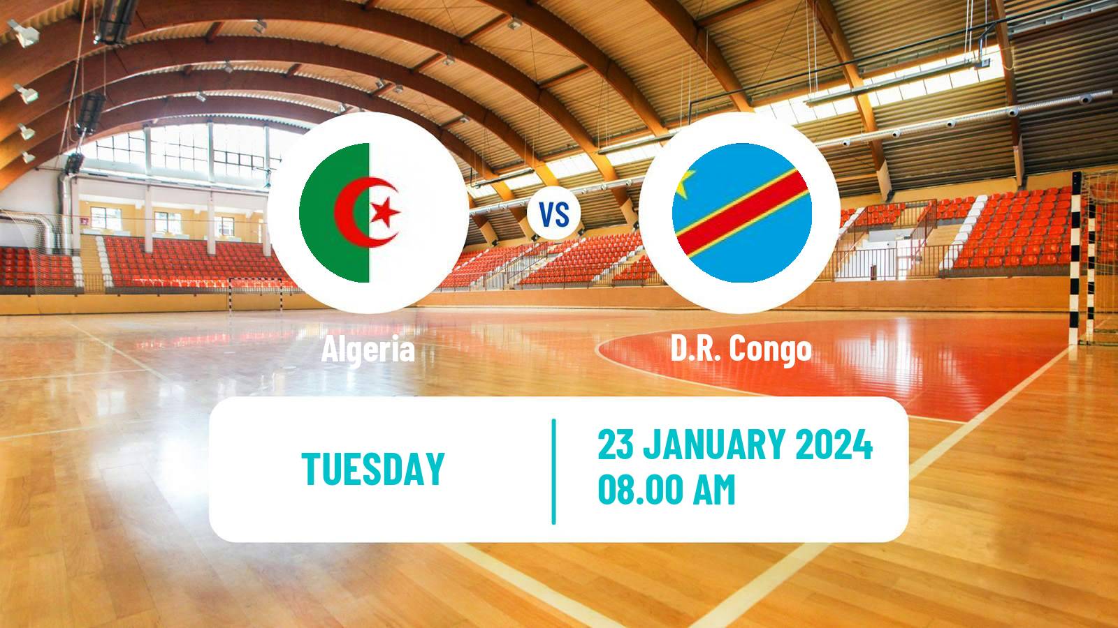 Handball African Championship Handball Algeria - D.R. Congo