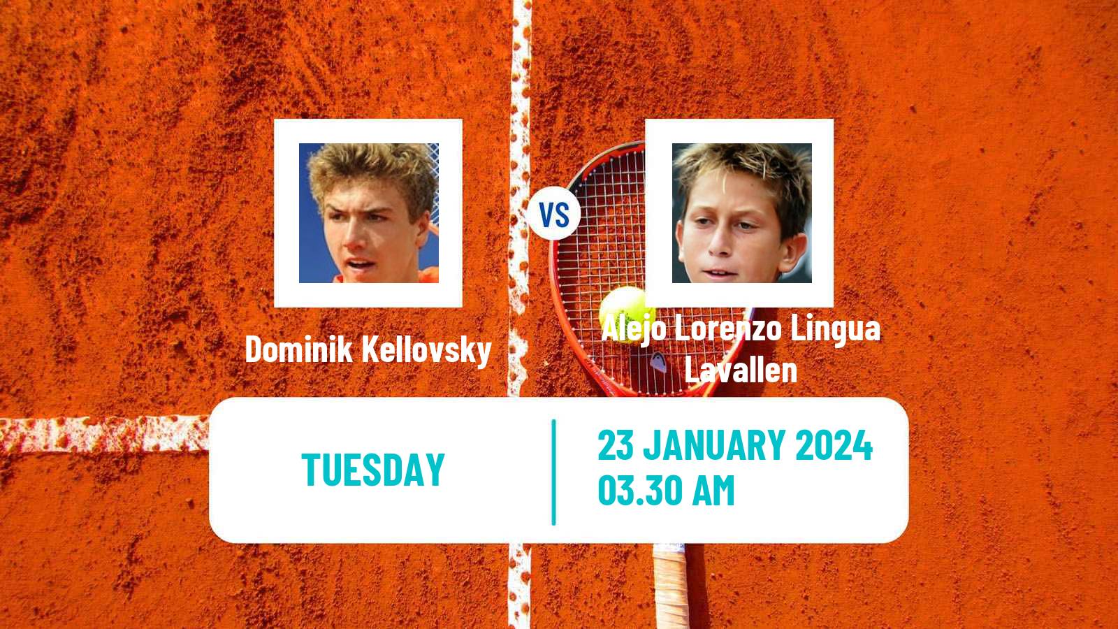 Tennis ITF M15 Antalya 3 Men 2024 Dominik Kellovsky - Alejo Lorenzo Lingua Lavallen