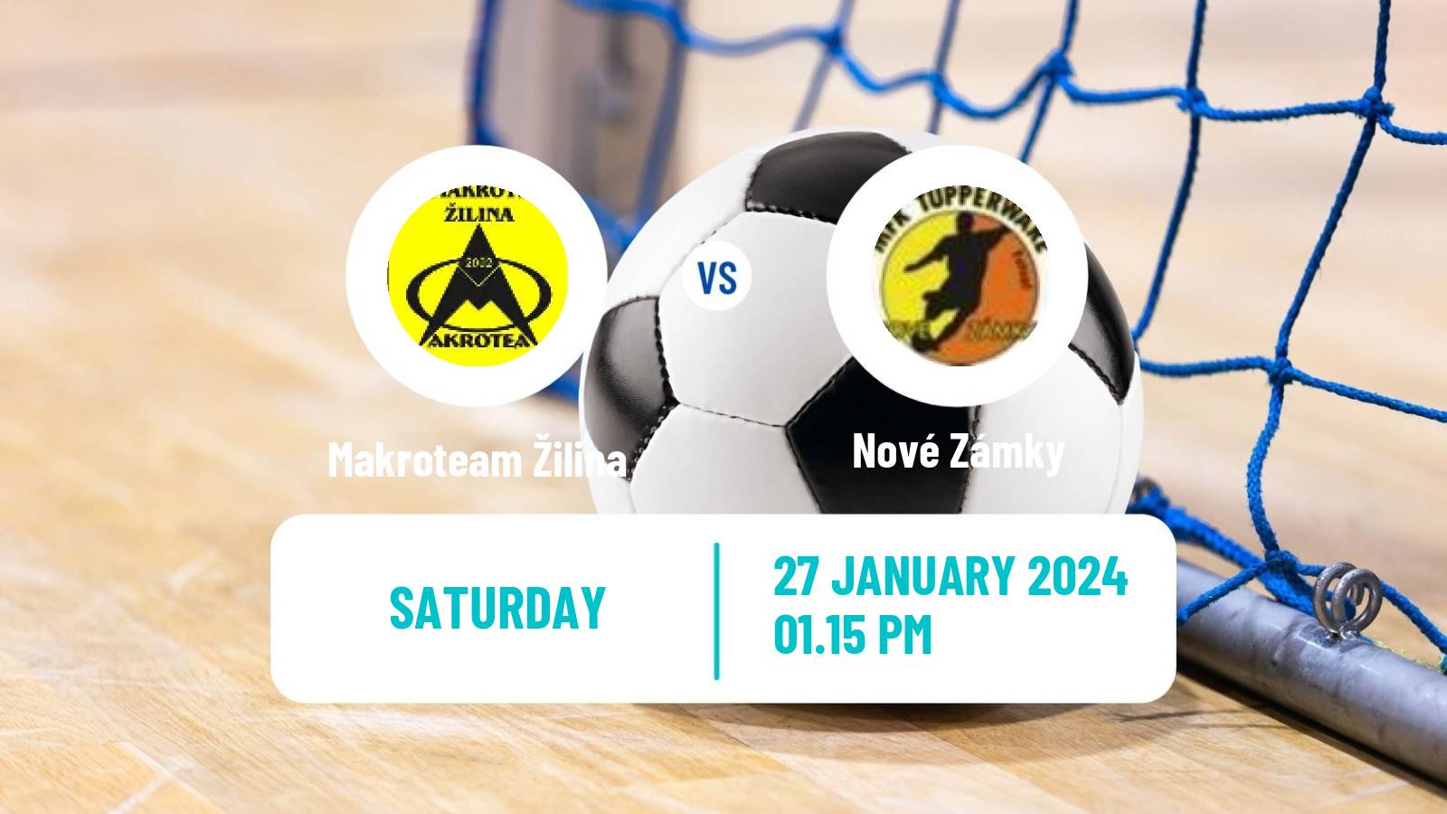 Futsal Slovak Extraliga Futsal Makroteam Žilina - Nové Zámky
