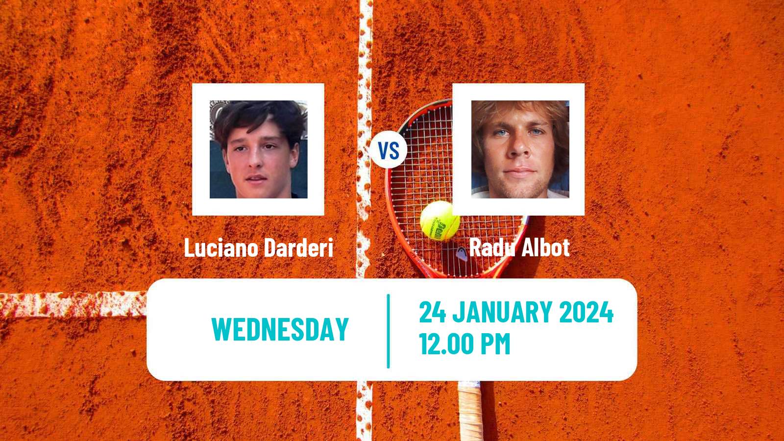 Tennis Punta Del Este Challenger Men Luciano Darderi - Radu Albot