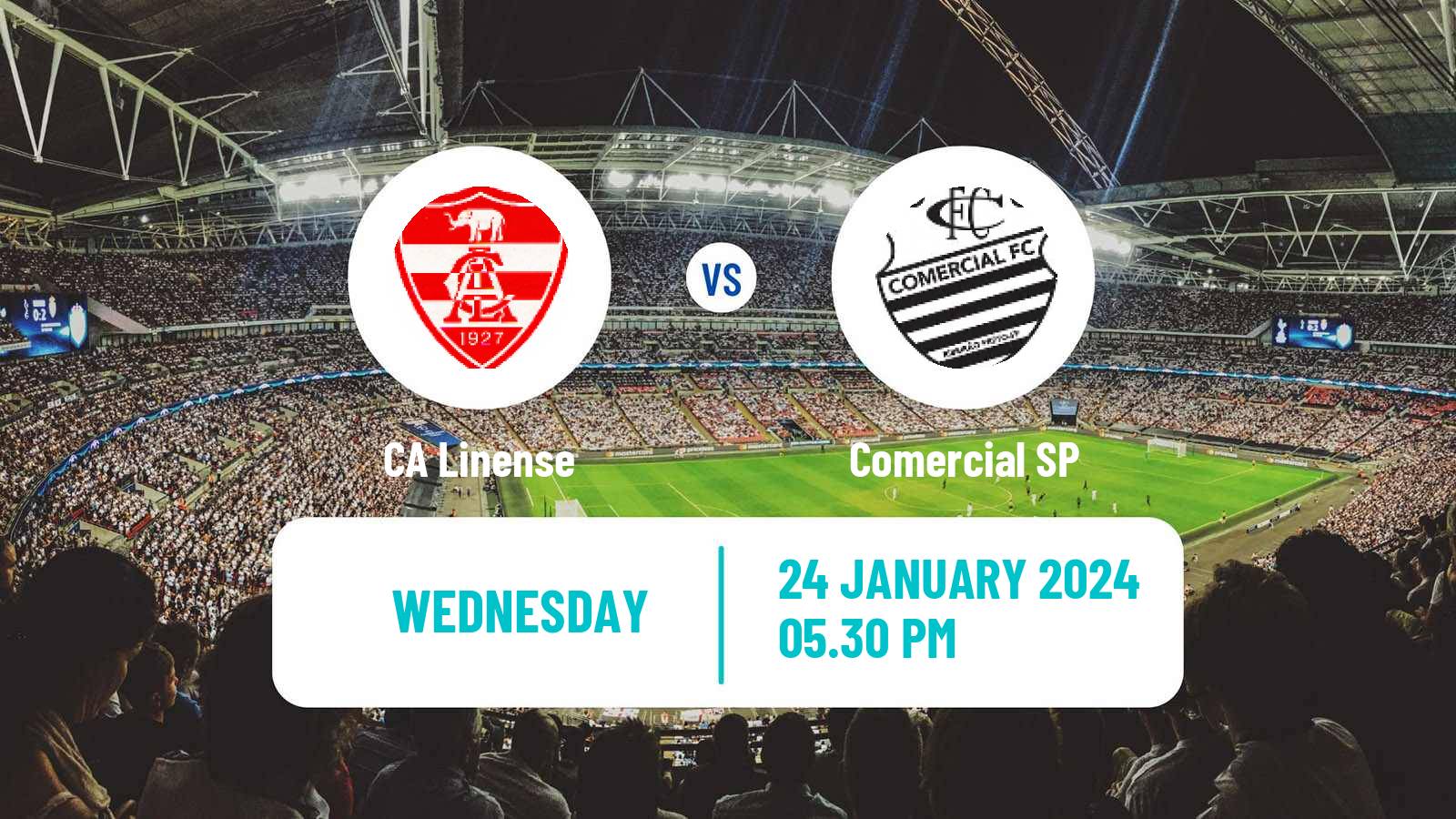 Soccer Brazilian Campeonato Paulista A2 Linense - Comercial SP