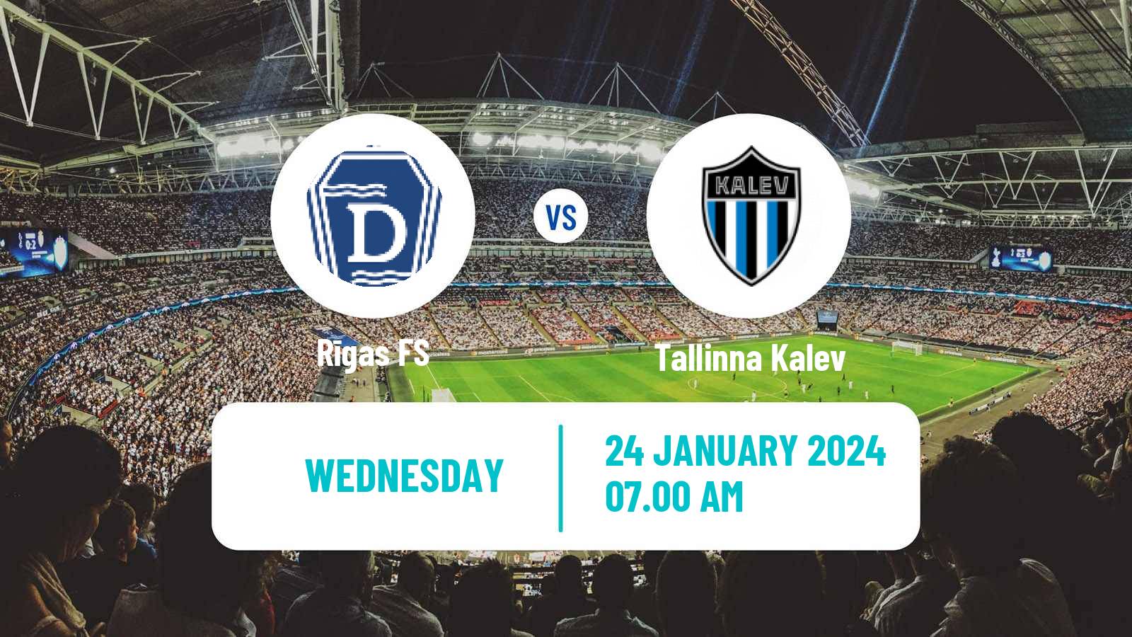 Soccer Club Friendly RFS - Tallinna Kalev