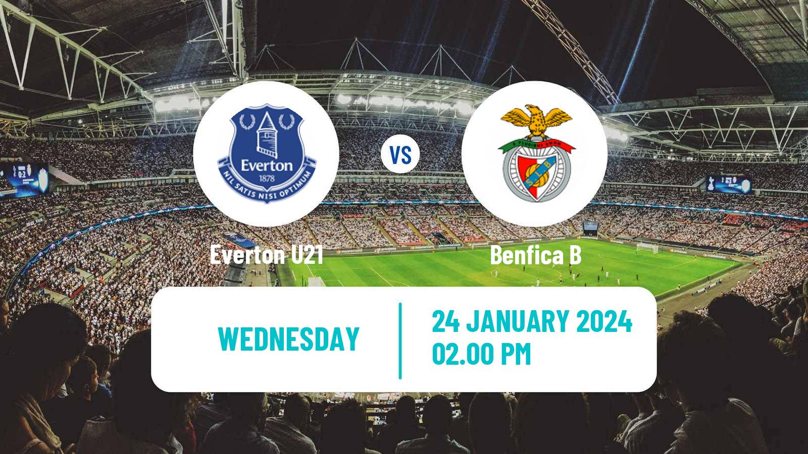 Soccer English Premier League International Cup Everton U21 - Benfica B