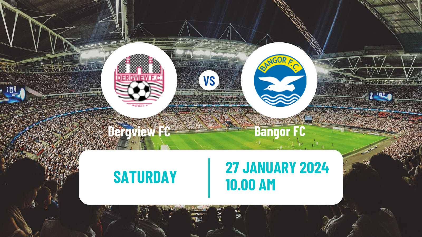 Soccer Northern Irish Championship Dergview - Bangor