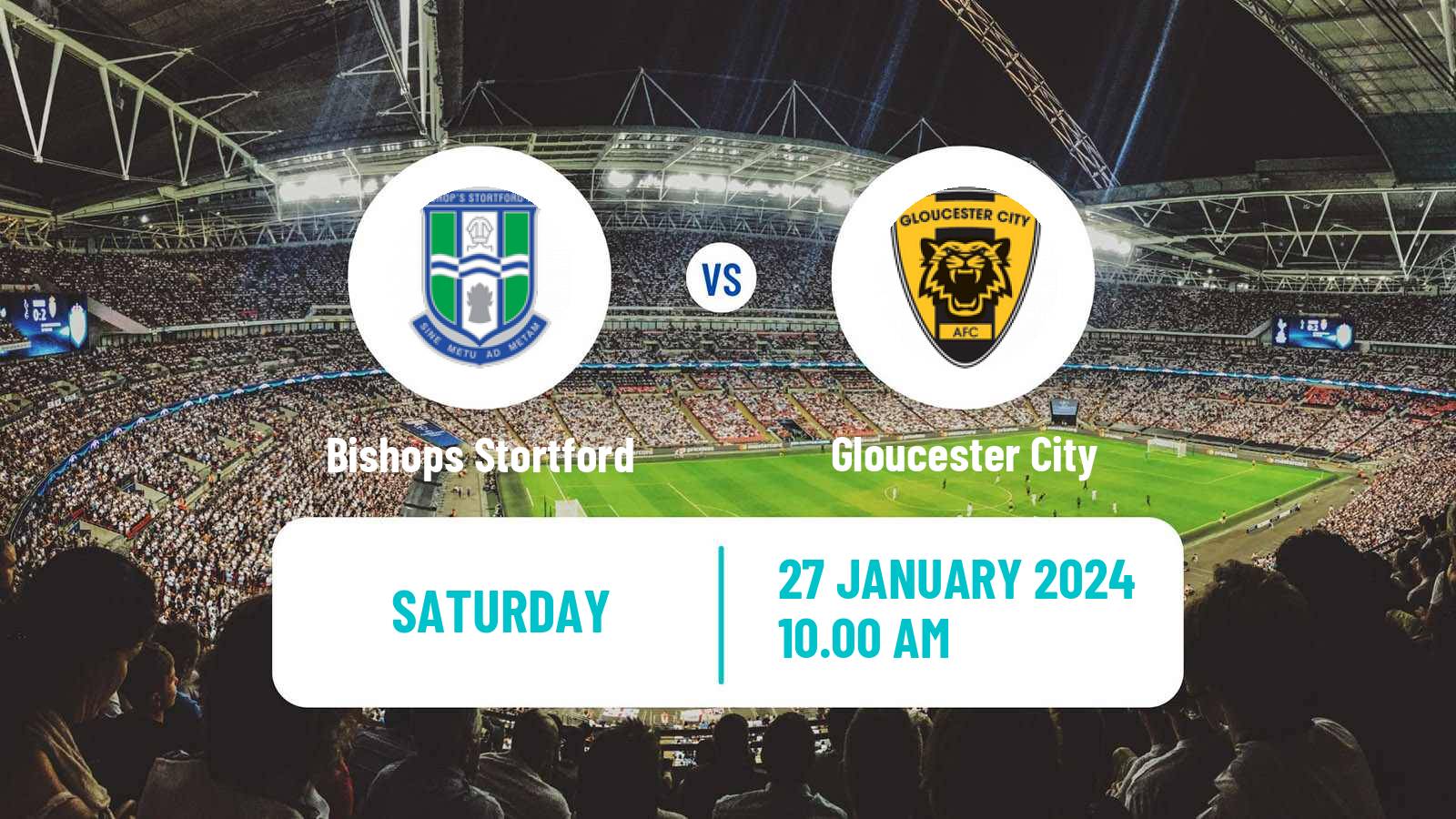 Soccer English National League North Bishops Stortford - Gloucester City