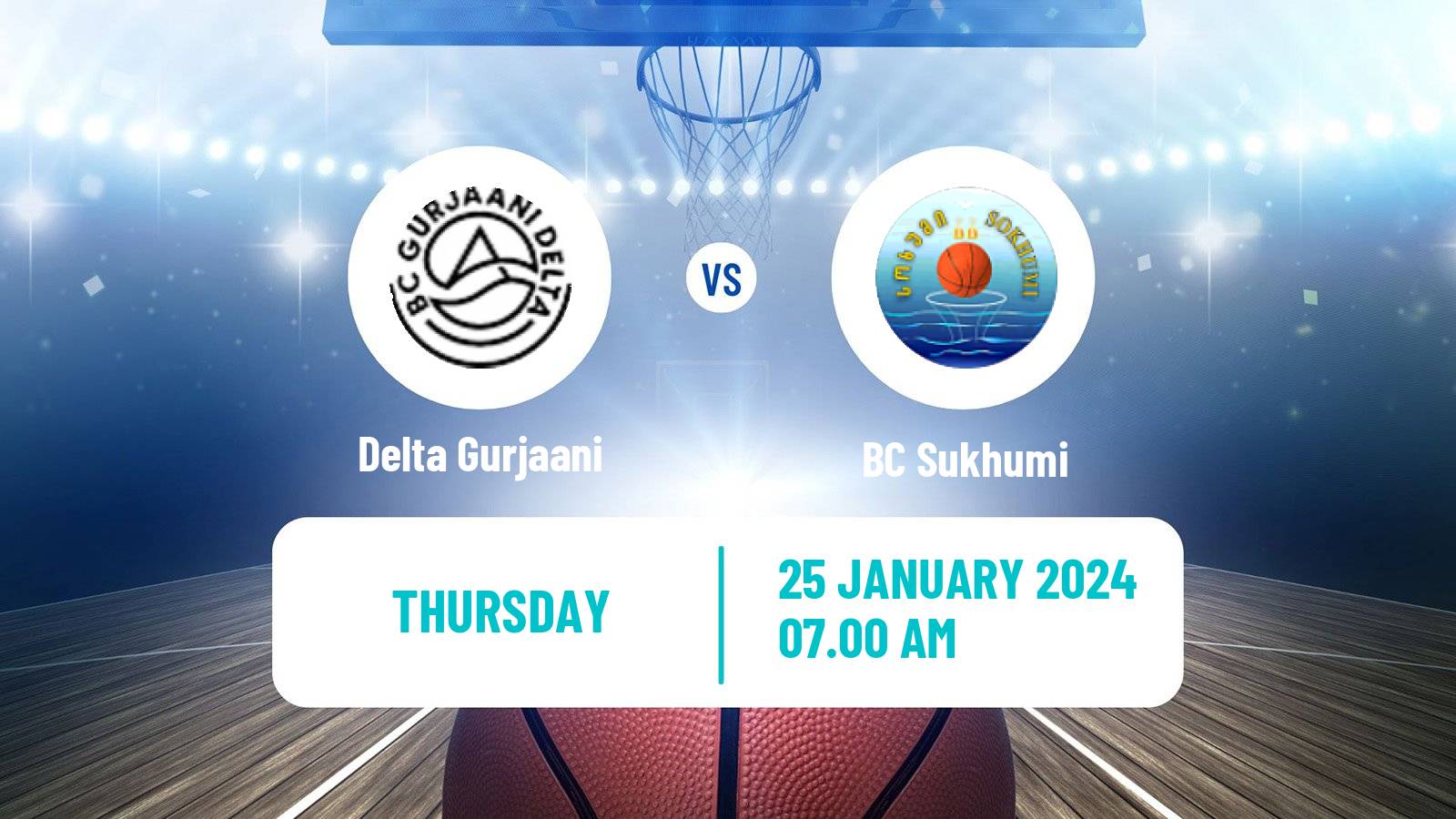 Basketball Georgian Cup Basketball Delta Gurjaani - Sukhumi