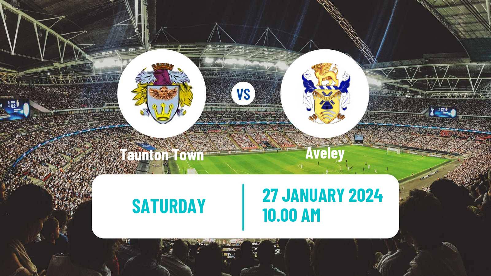 Soccer English National League South Taunton Town - Aveley