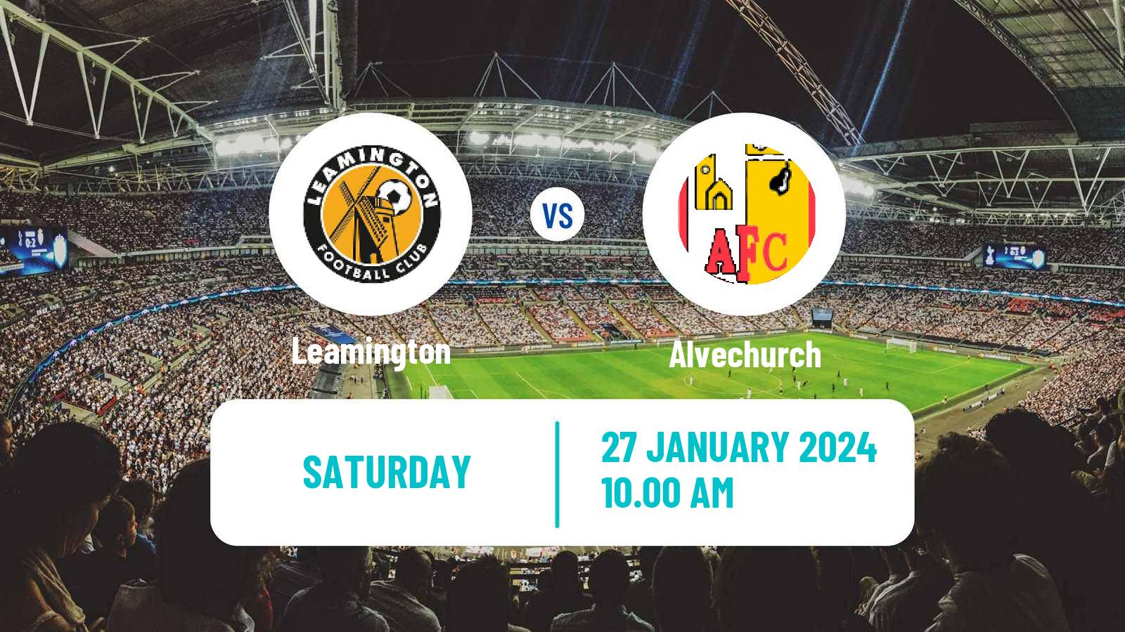 Soccer English Southern League Central Division Leamington - Alvechurch