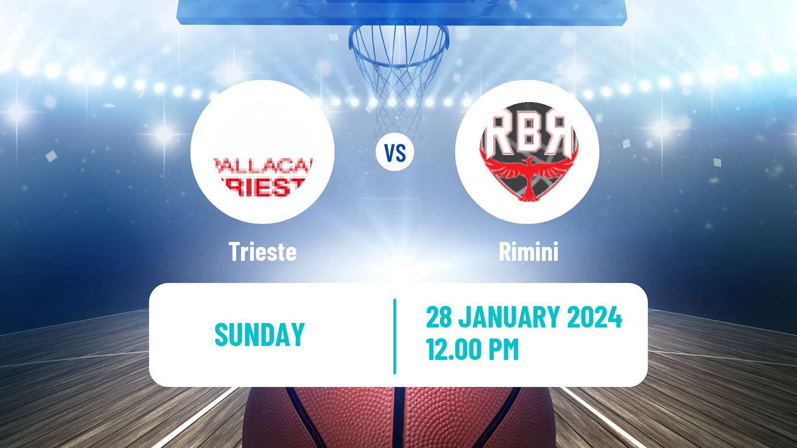 Basketball Italian Serie A2 Basketball Trieste - Rimini