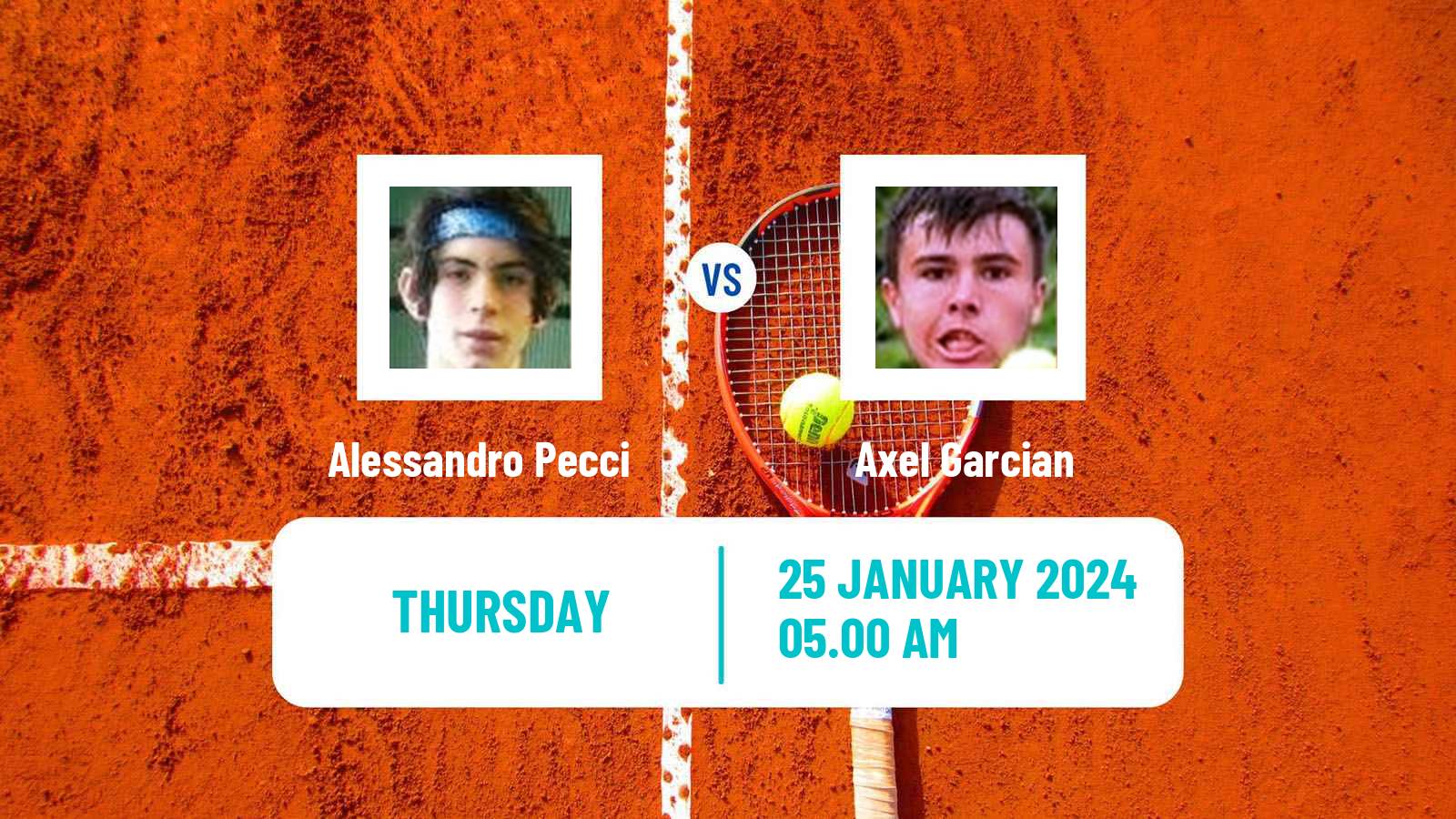 Tennis ITF M15 H Bagnoles De L Orne Men Alessandro Pecci - Axel Garcian