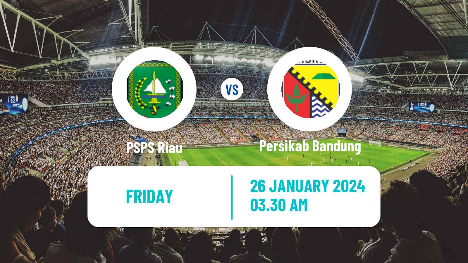 Soccer Indonesian Liga 2 PSPS Riau - Persikab Bandung
