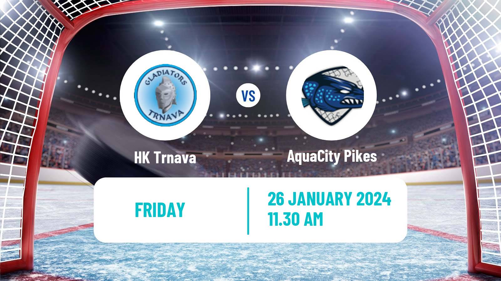 Hockey Slovak 1 Liga Hockey Trnava - AquaCity Pikes