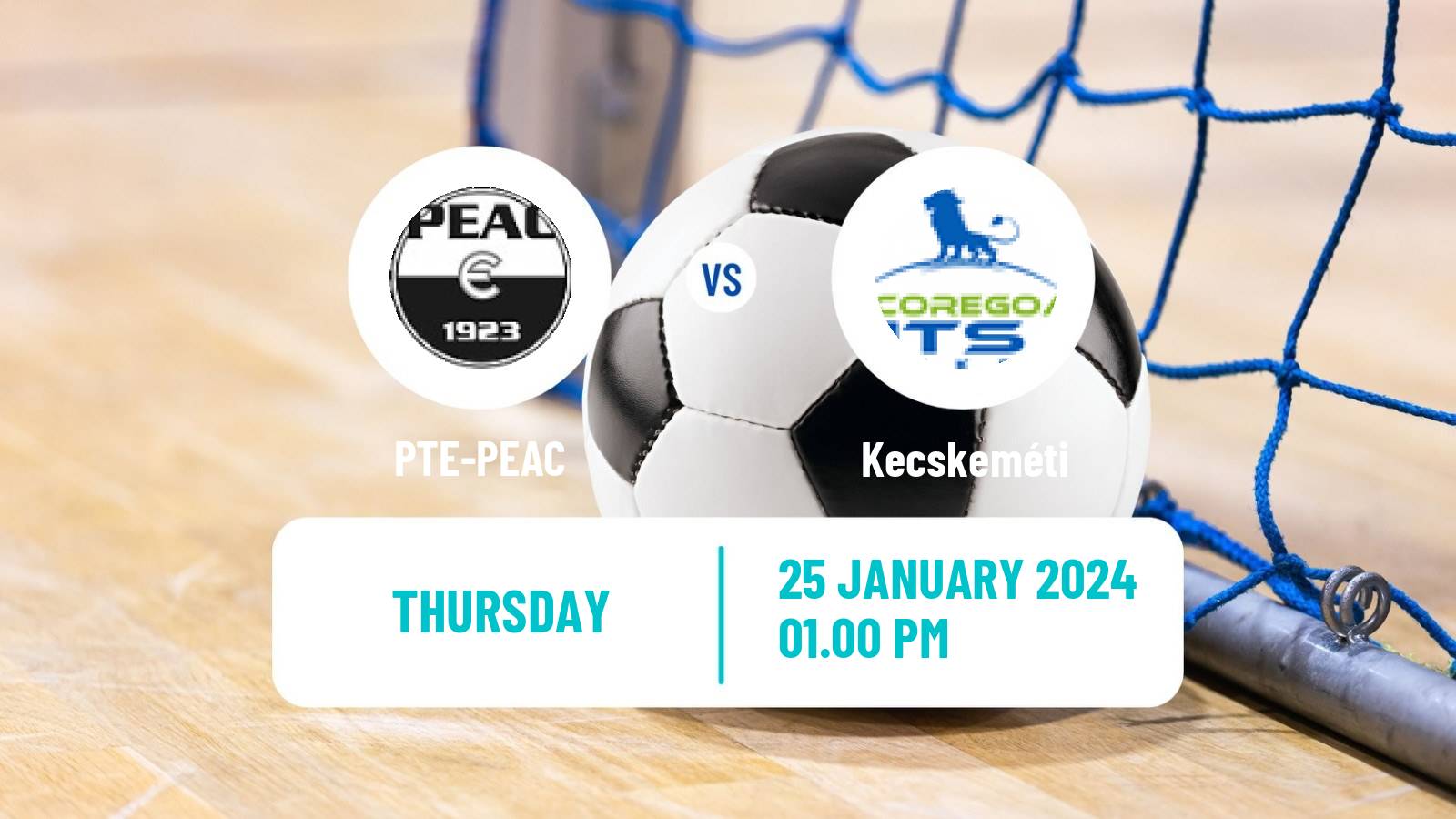 Futsal Hungarian NB I Futsal PTE-PEAC - Kecskeméti