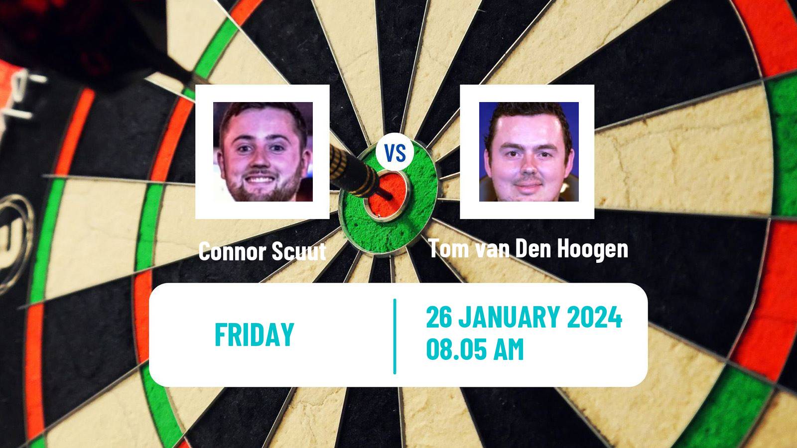 Darts Modus Super Series Connor Scuut - Tom van Den Hoogen