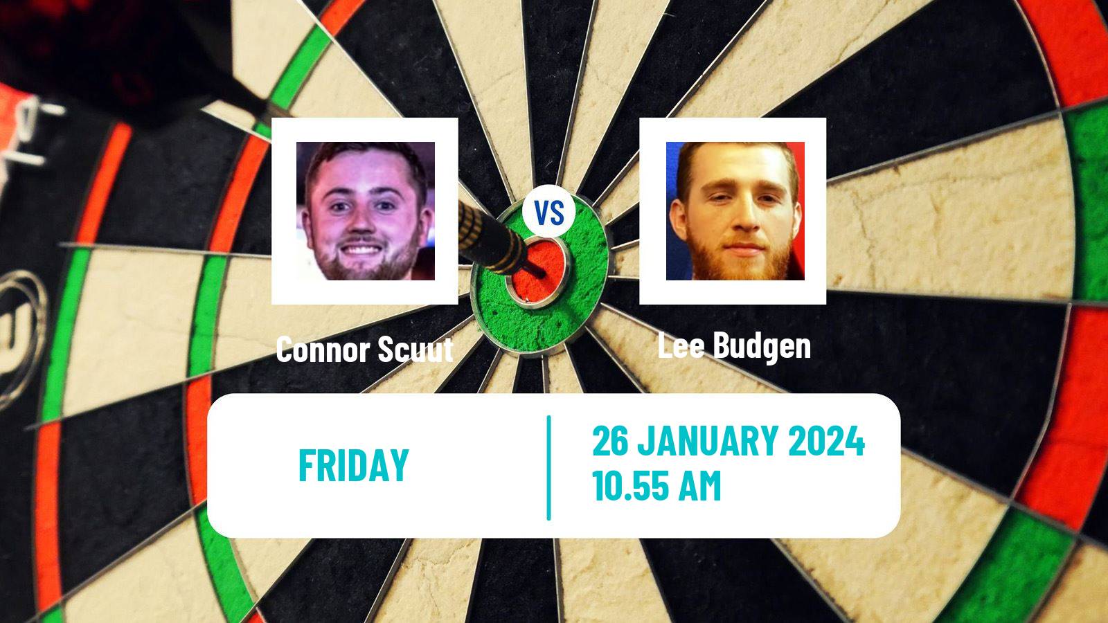 Darts Modus Super Series Connor Scuut - Lee Budgen