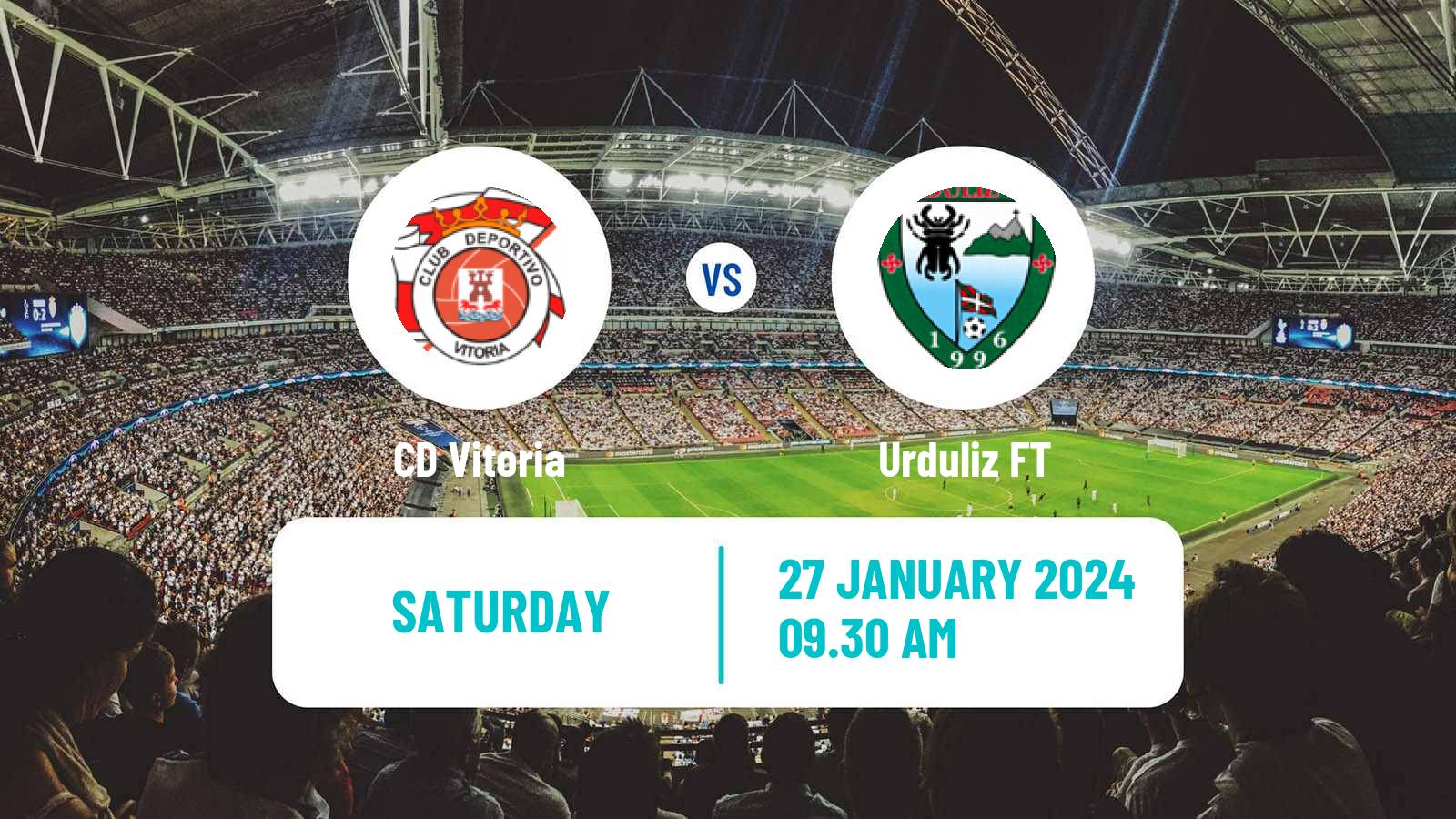 Soccer Spanish Tercera RFEF - Group 4 Vitoria - Urduliz
