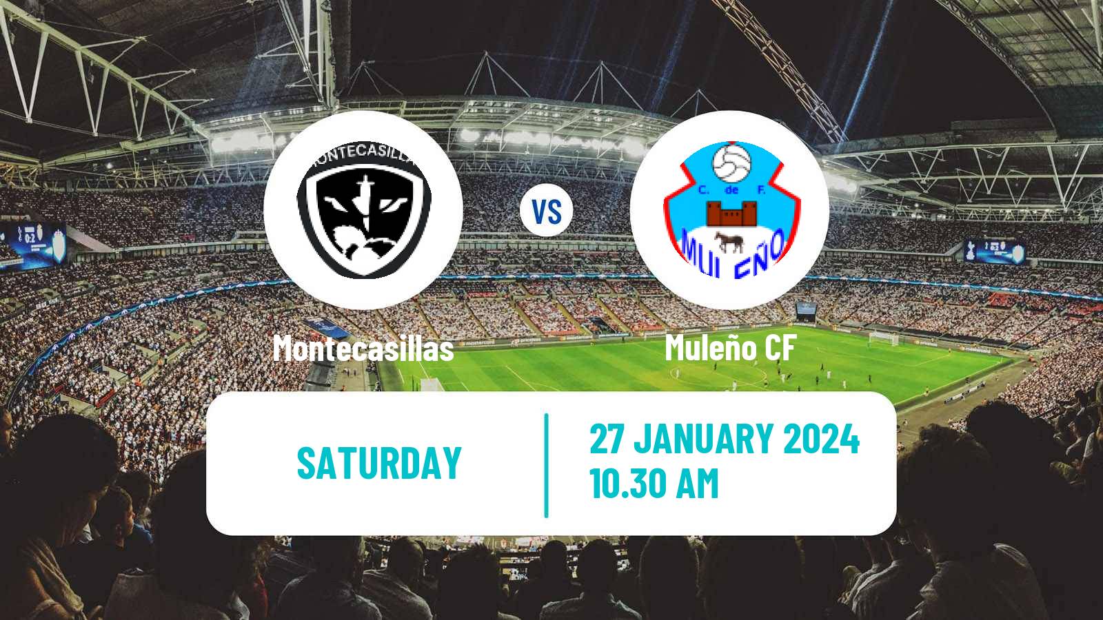 Soccer Spanish Tercera RFEF - Group 13 Montecasillas - Muleño