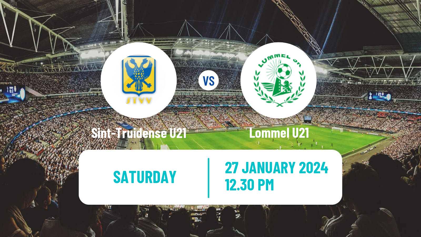 Football Belgian Pro League U21 Sint-Truidense U21 - Lommel U21