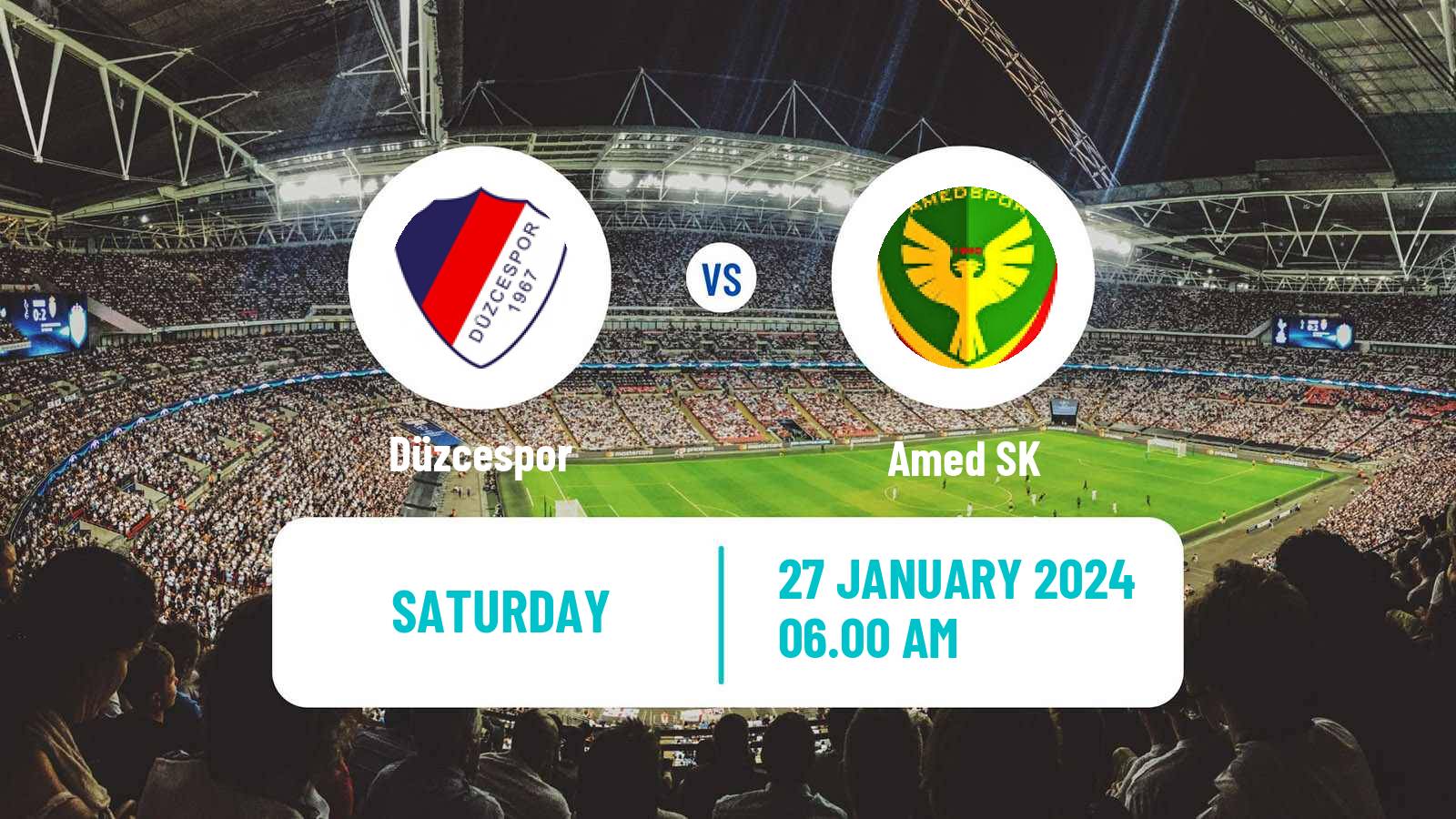 Soccer Turkish Second League Red Group Düzcespor - Amed SK