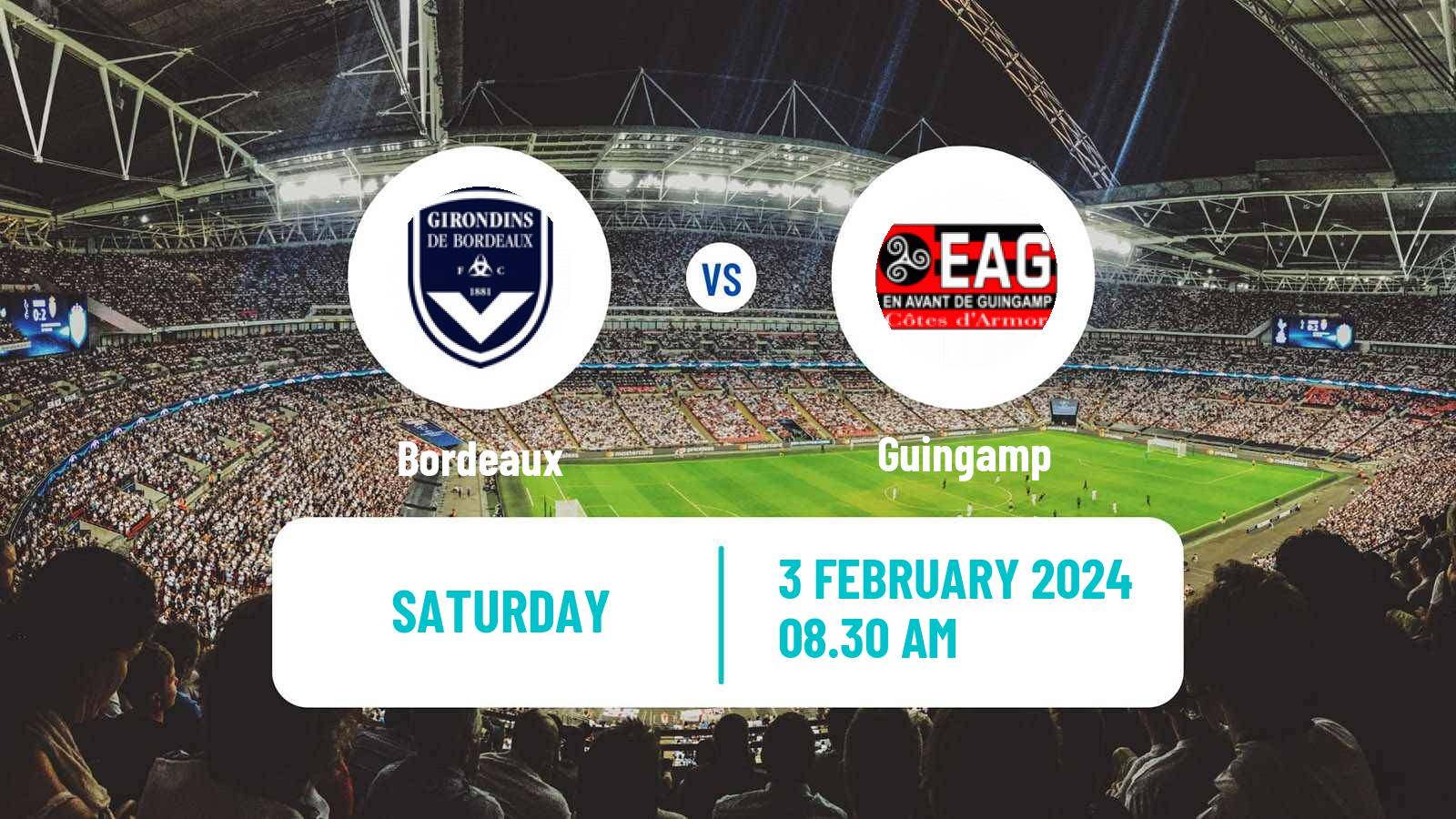 Soccer French Division 1 Women Bordeaux - Guingamp