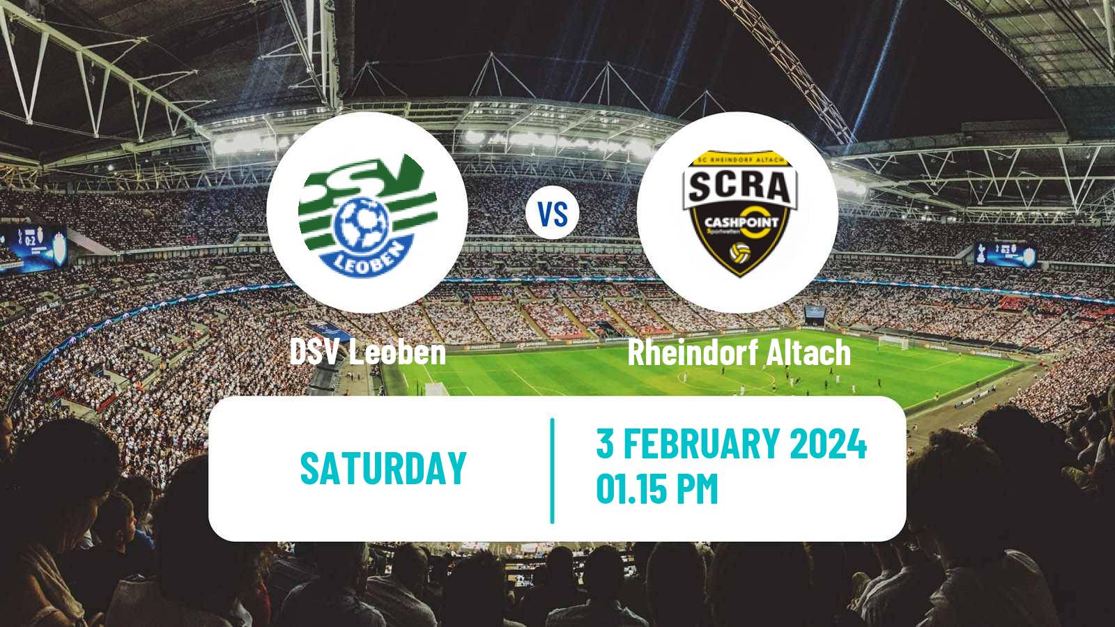 Soccer Austrian OFB Cup Leoben - Rheindorf Altach
