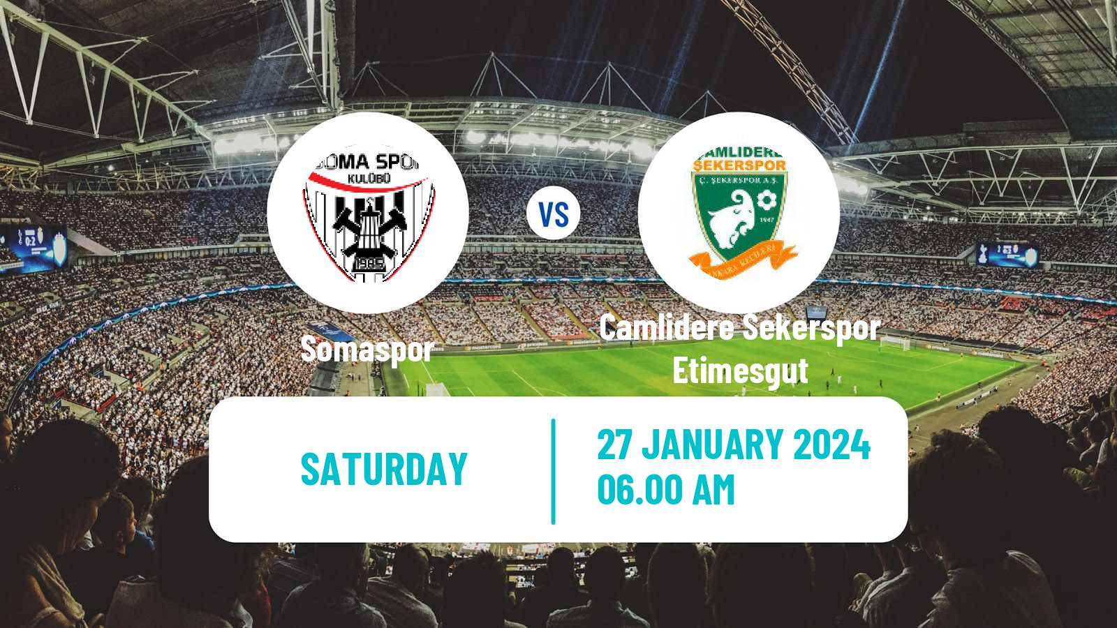 Soccer Turkish Second League Red Group Somaspor - Etimesgut