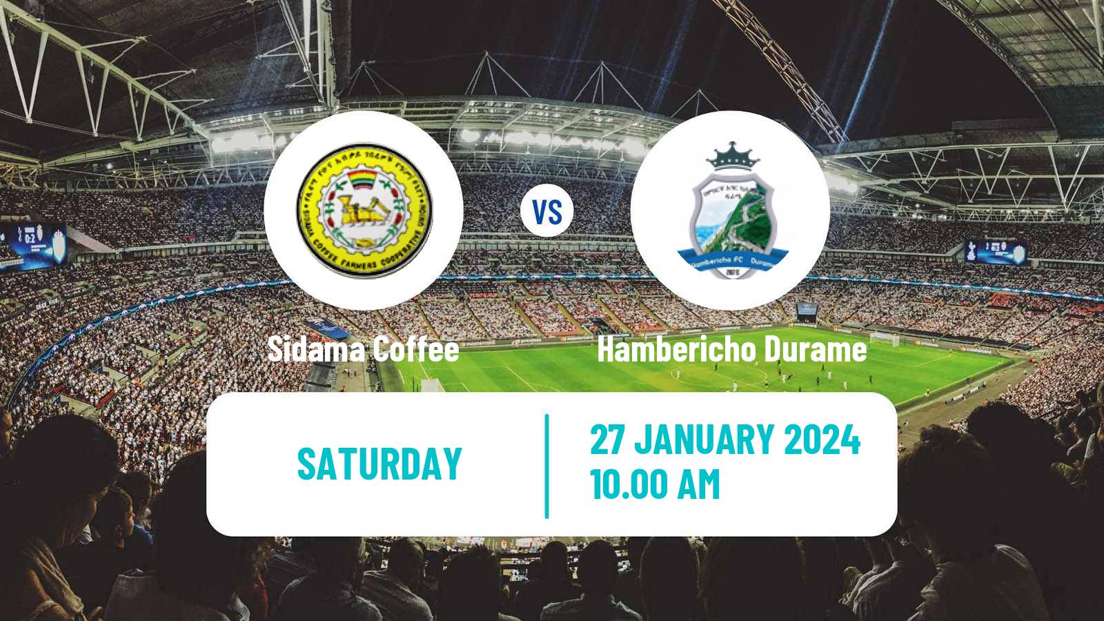Soccer Ethiopian Premier League Sidama Coffee - Hambericho Durame