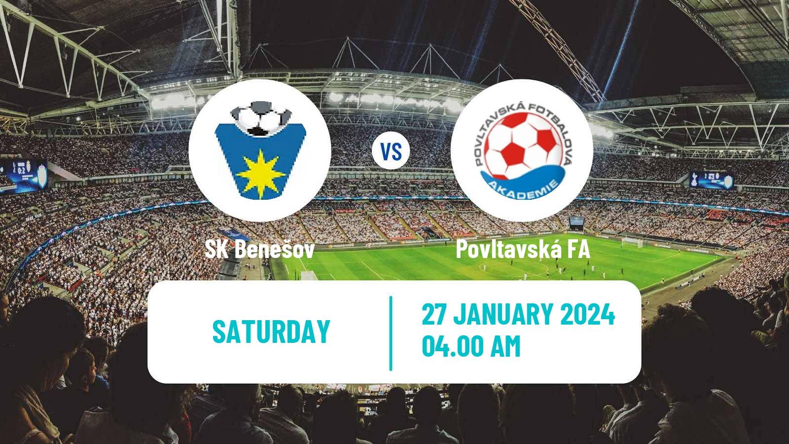Football Club Friendly Benešov - Povltavská FA