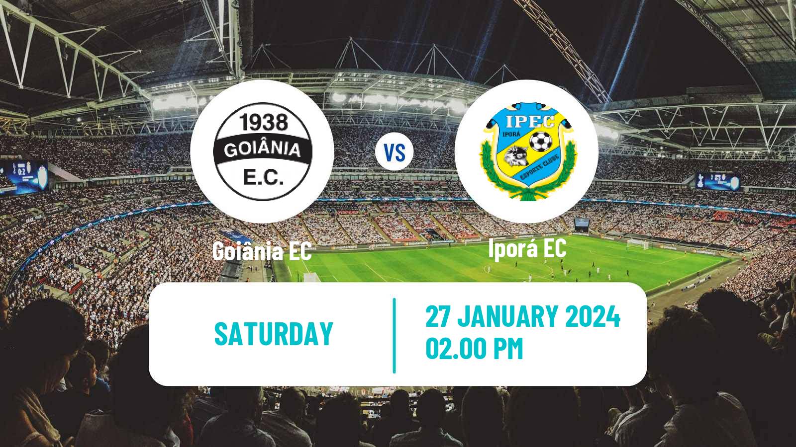 Soccer Brazilian Campeonato Goiano Goiânia - Iporá