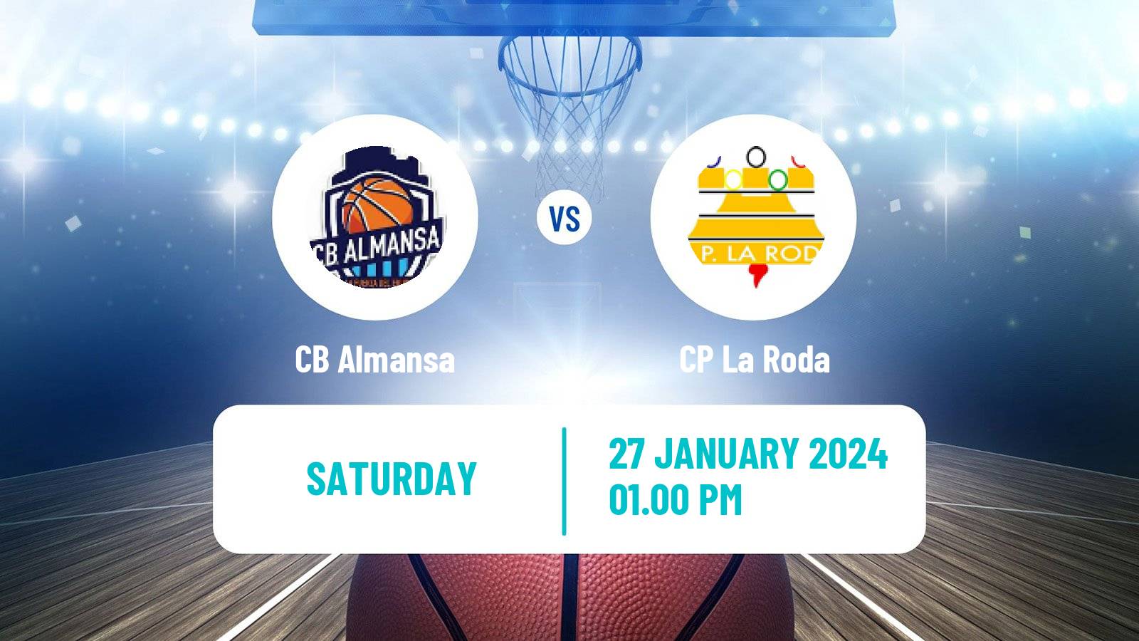 Basketball Spanish LEB Plata Almansa - La Roda