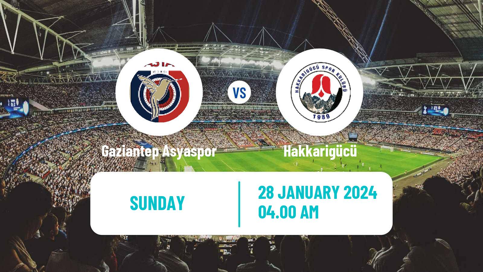 Soccer Turkish Super Lig Women Gaziantep Asyaspor - Hakkarigücü