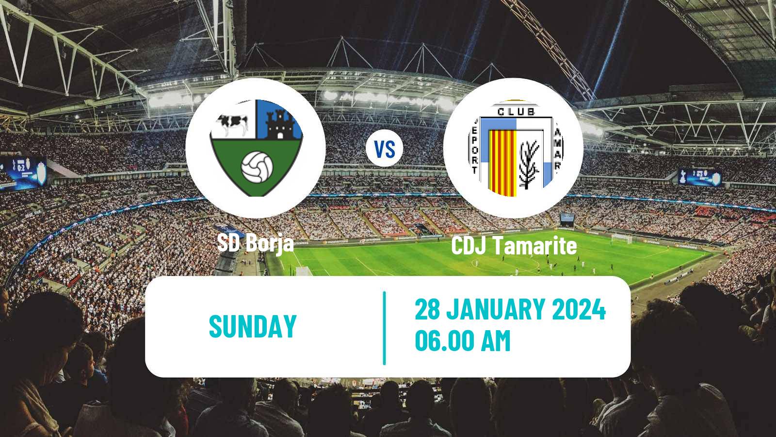 Soccer Spanish Tercera RFEF - Group 17 Borja - Tamarite