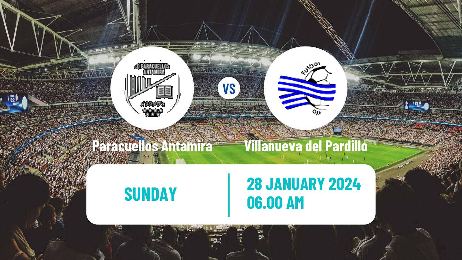 Soccer Spanish Tercera RFEF - Group 7 Paracuellos Antamira - Villanueva del Pardillo