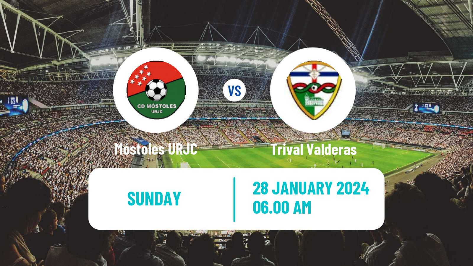 Soccer Spanish Tercera RFEF - Group 7 Móstoles URJC - Trival Valderas
