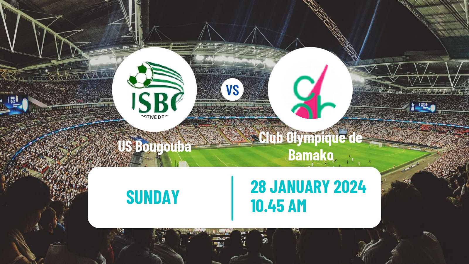 Football Malian Première Division Bougouba - Club Olympique de Bamako