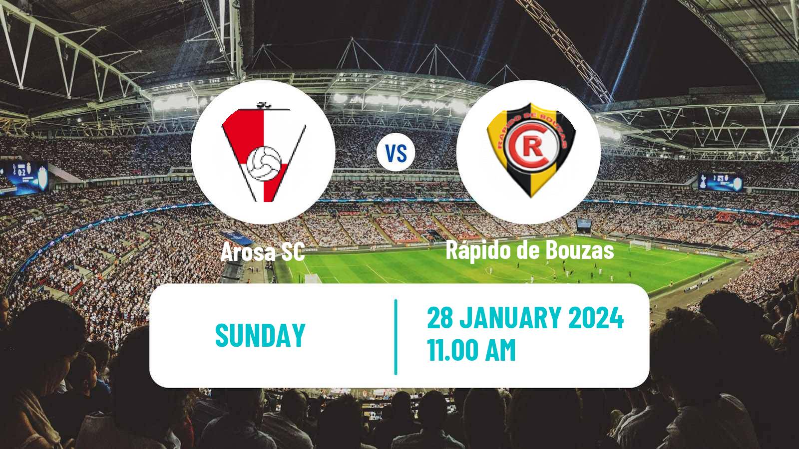 Soccer Spanish Tercera RFEF - Group 1 Arosa - Rápido de Bouzas