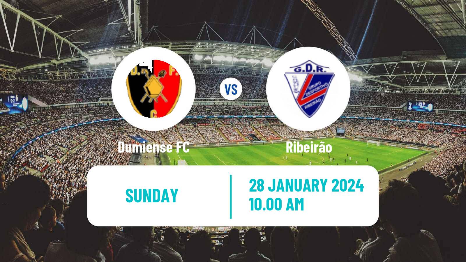 Soccer Campeonato de Portugal - Group A  Dumiense - Ribeirão