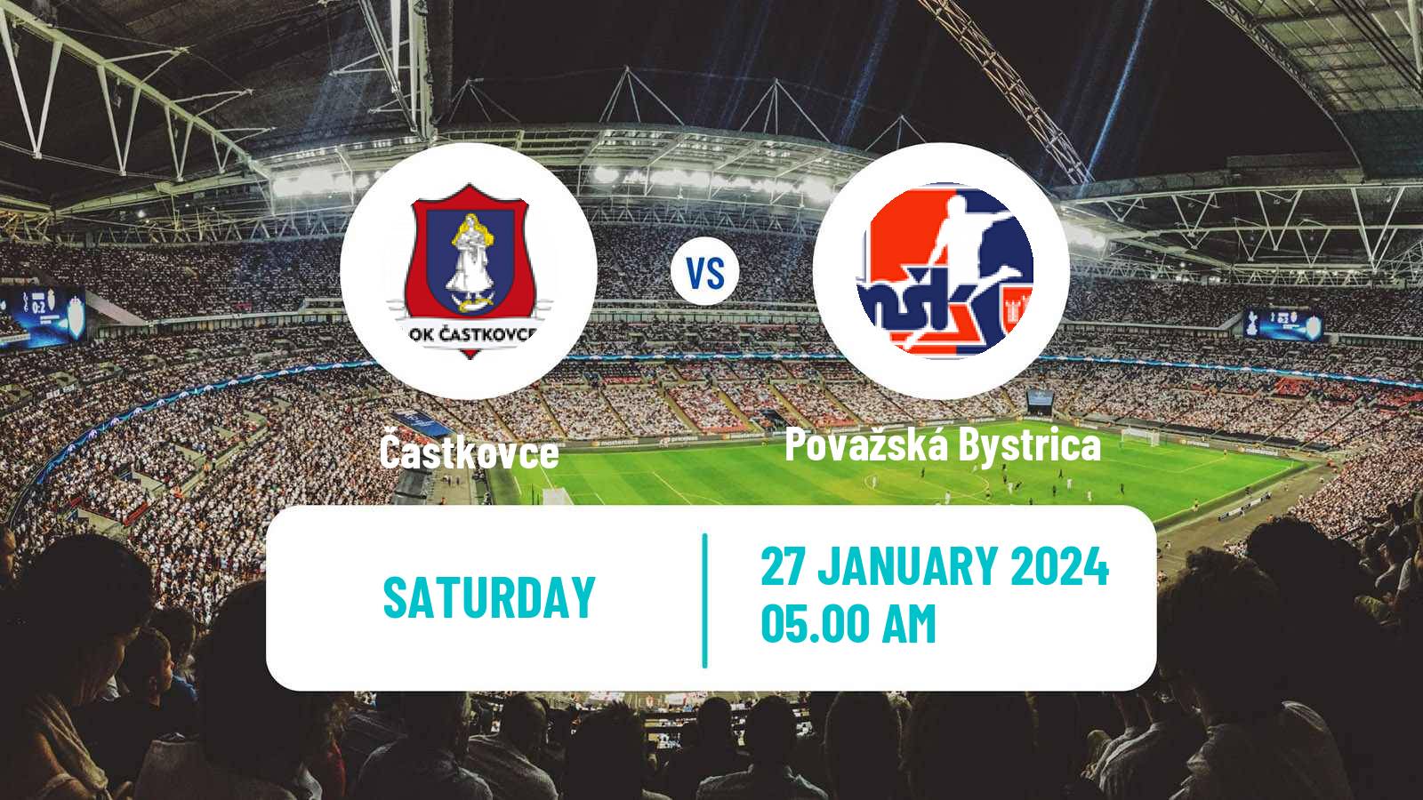 Soccer Club Friendly Častkovce - Považská Bystrica