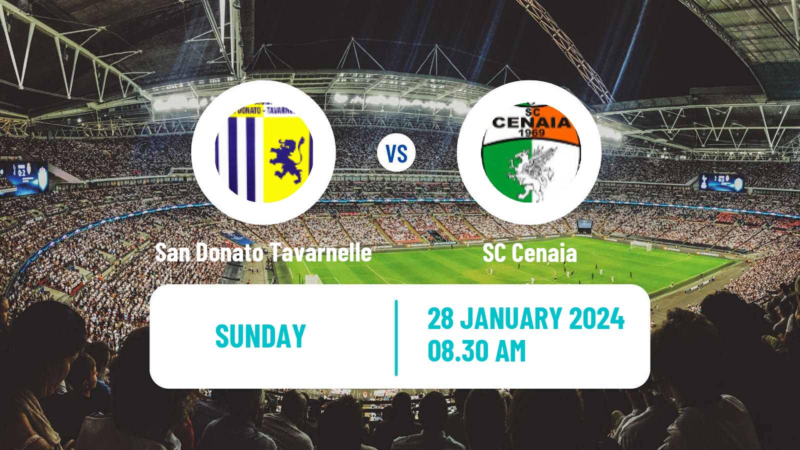 Soccer Italian Serie D - Group E San Donato Tavarnelle - Cenaia