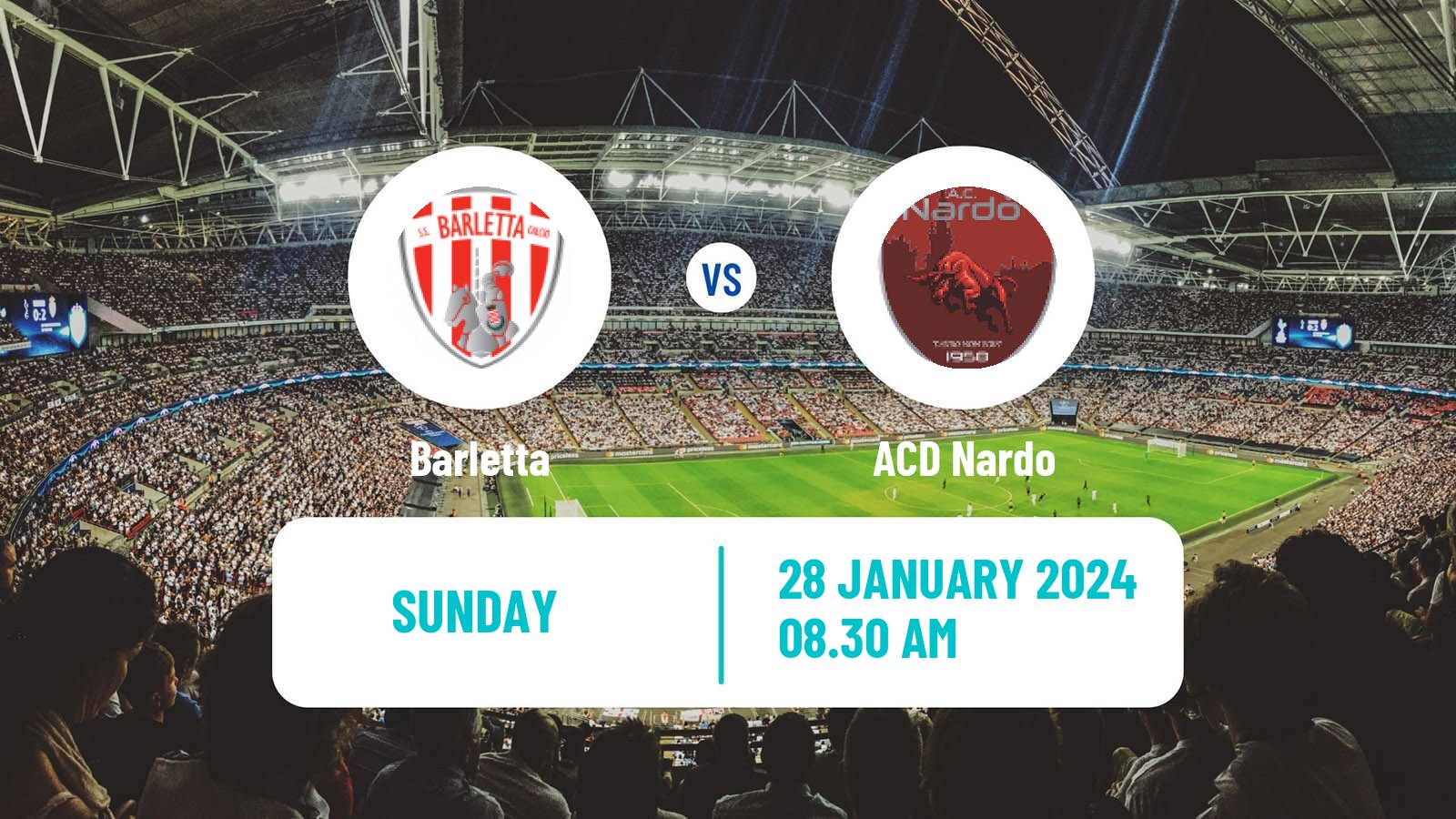 Soccer Italian Serie D - Group H Barletta - Nardo