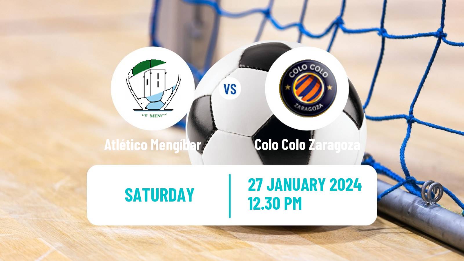 Futsal Spanish Segunda Division Futsal Atlético Mengíbar - Colo Colo Zaragoza