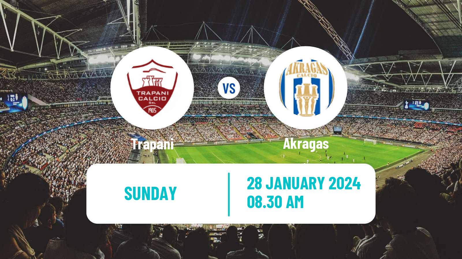 Soccer Italian Serie D - Group I Trapani - Akragas
