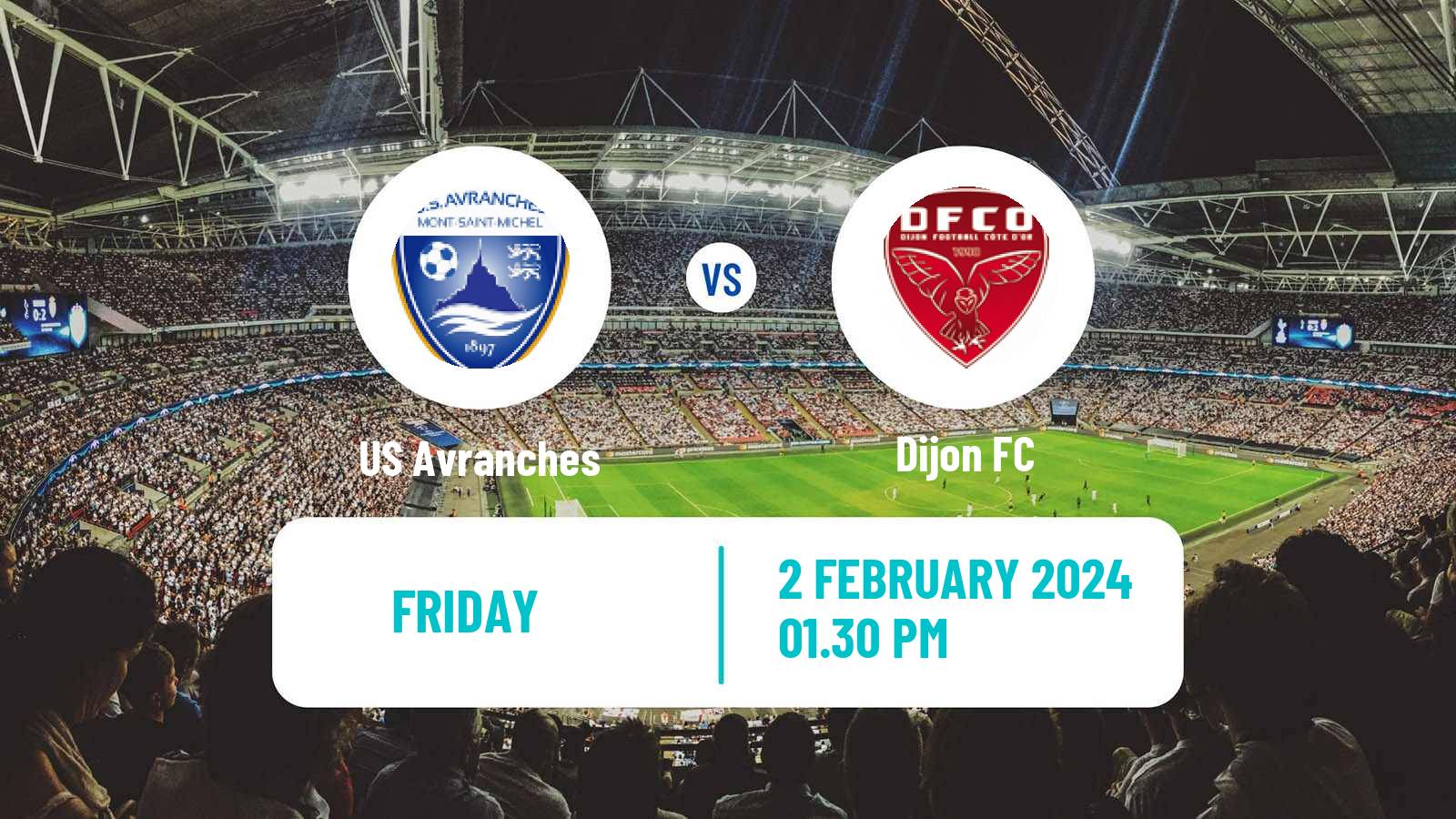 Soccer French National League Avranches - Dijon