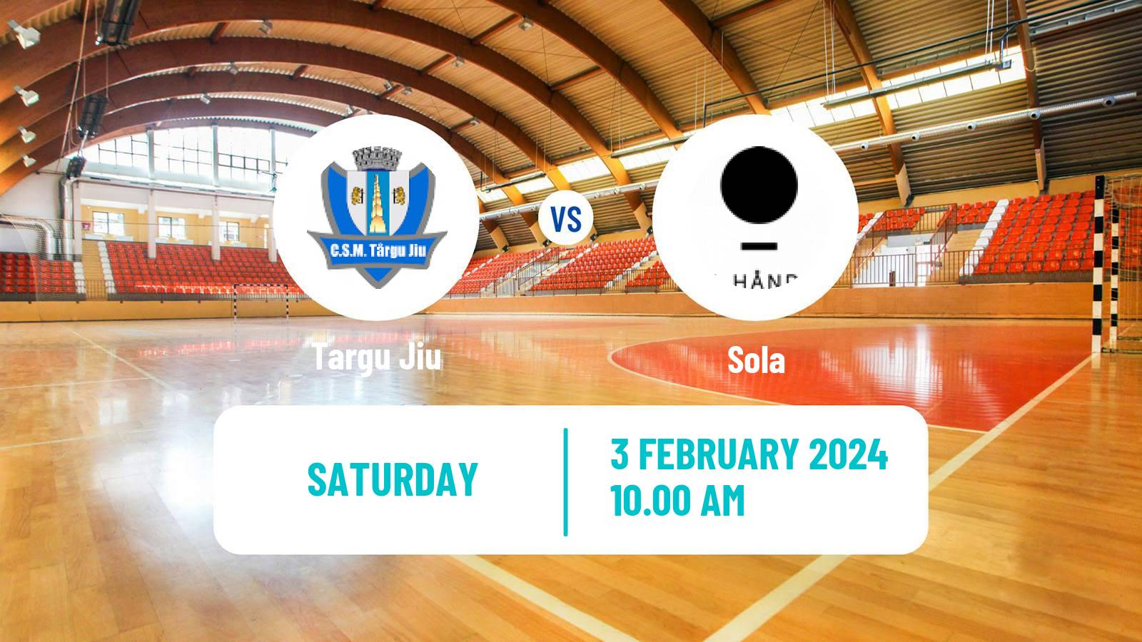 Handball EHF European League Women Targu Jiu - Sola