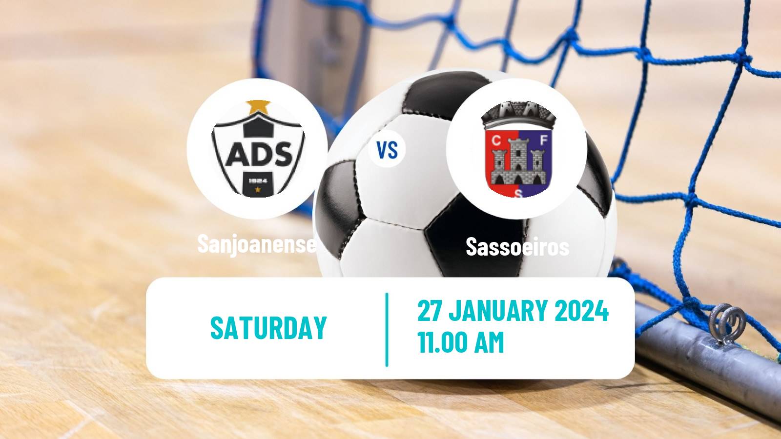 Futsal Taca de Portugal Futsal Sanjoanense - Sassoeiros