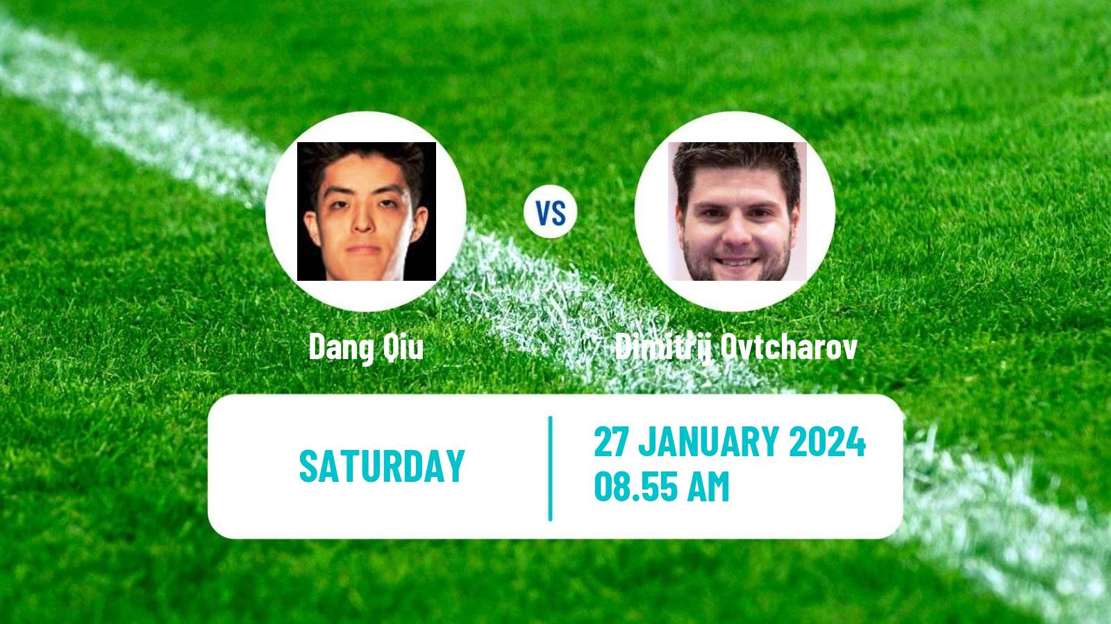 Table tennis Wtt Star Contender Goa Men Dang Qiu - Dimitrij Ovtcharov