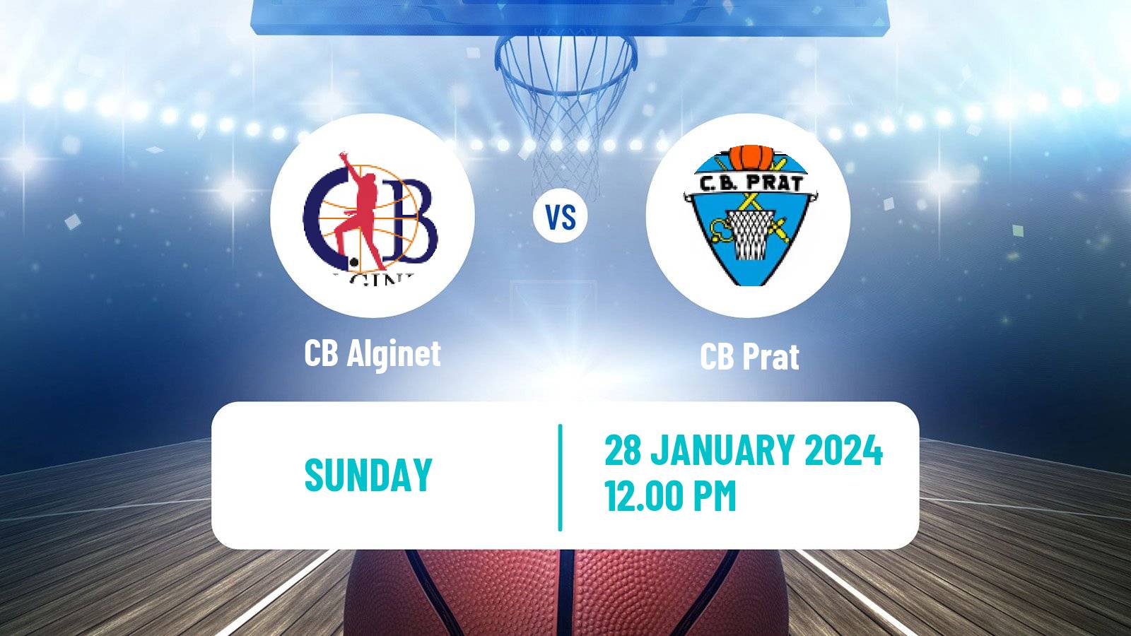 Basketball Spanish LEB Plata Alginet - Prat