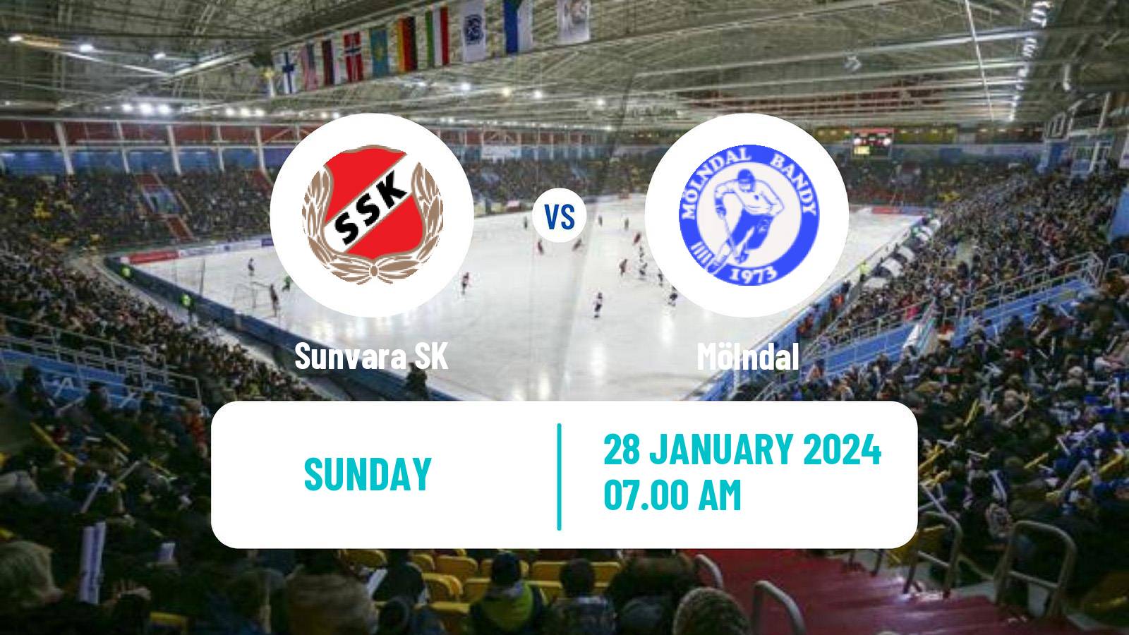 Bandy Swedish Elitserien Bandy Women Sunvara - Mölndal