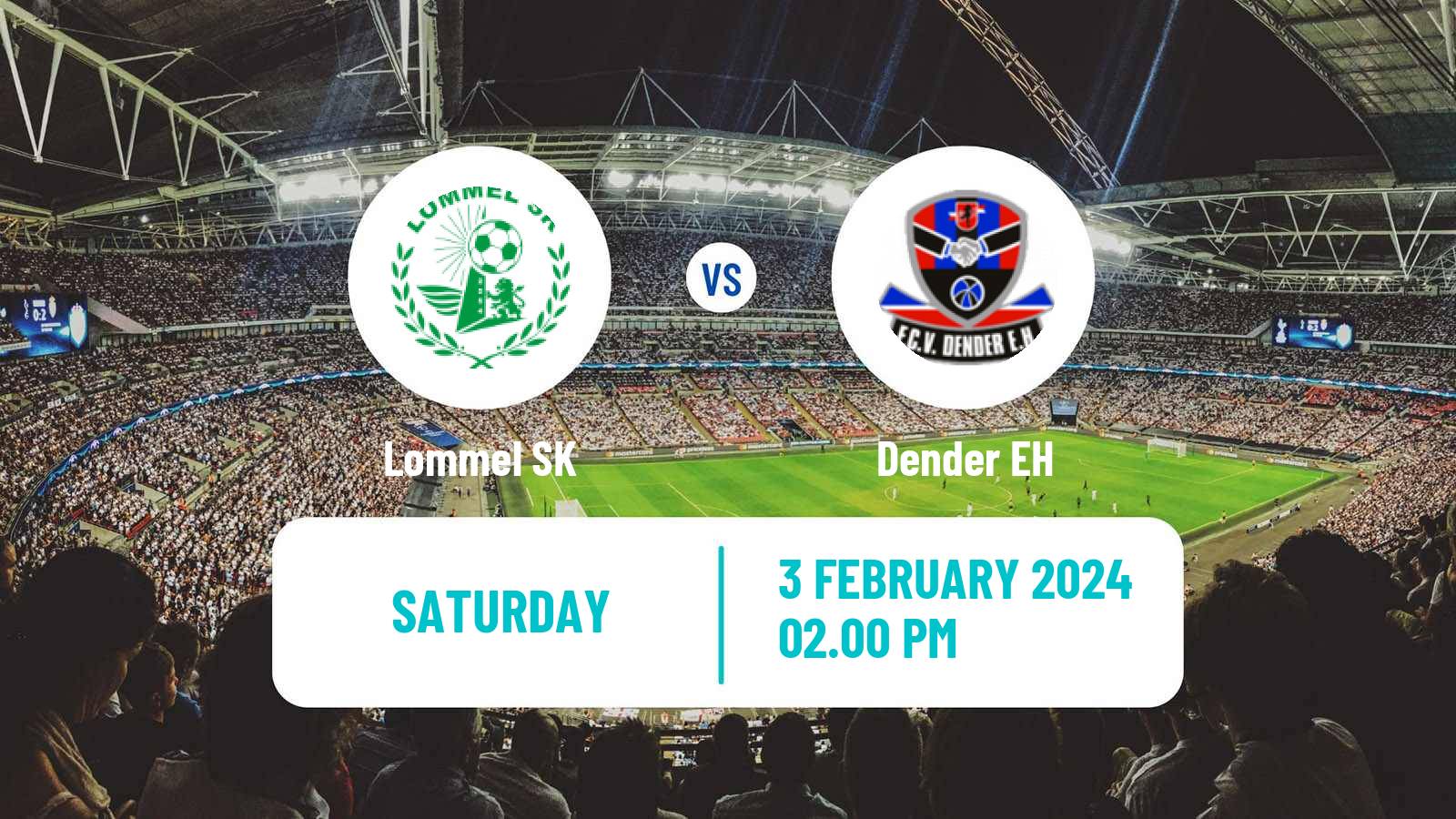 Soccer Belgian Сhallenger Pro League Lommel - Dender EH