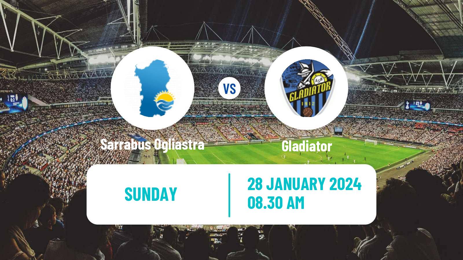 Soccer Italian Serie D - Group G Sarrabus Ogliastra - Gladiator